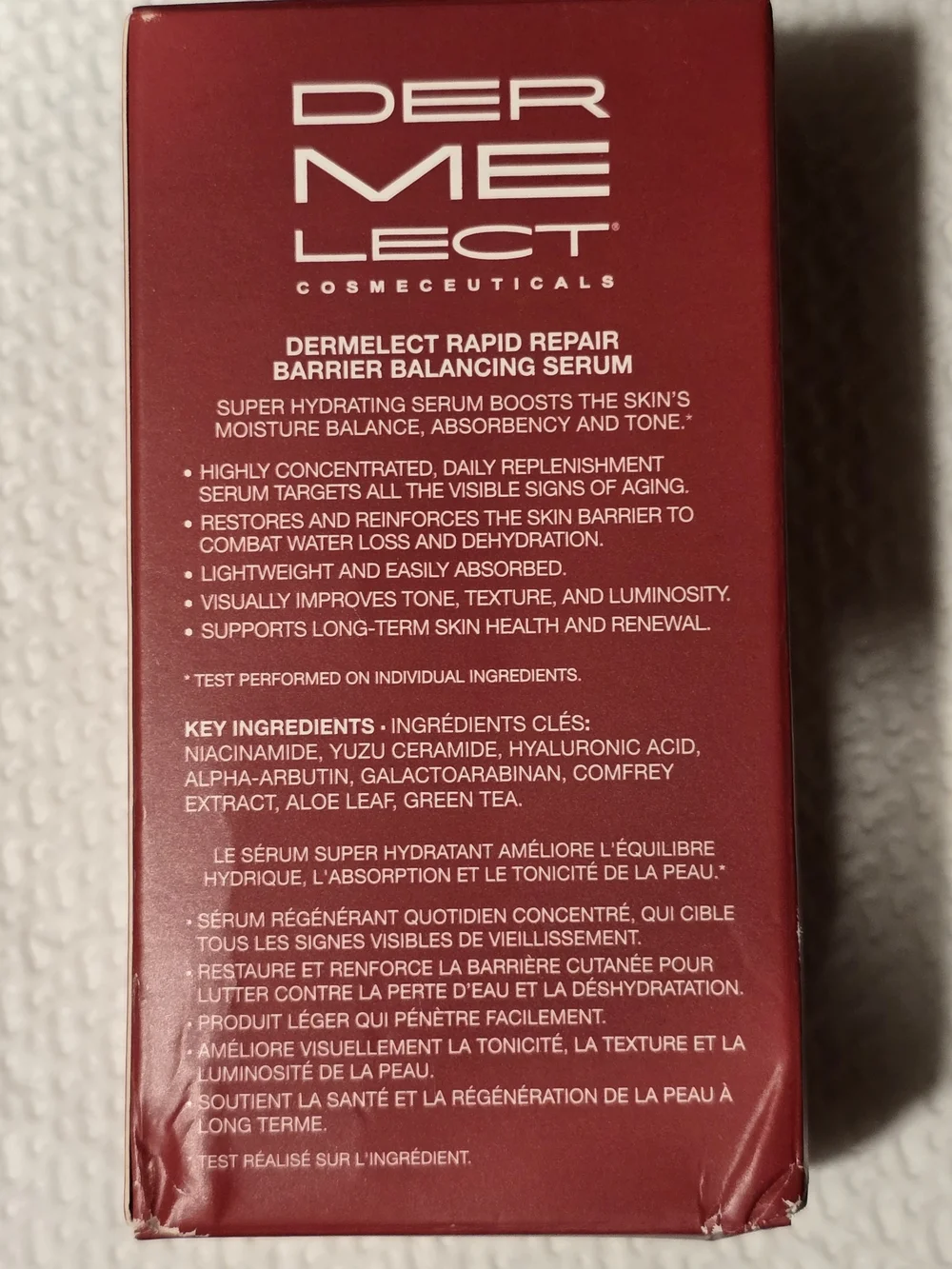 Dermelect Rapid Repair Barrier Balancing Serum - 30ml New
